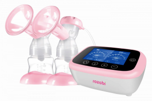 Combo Máy hút sữa điện đôi hai động cơ Rozabi Super+ Máy hâm sữa tiệt trùng cảm ứng 5 chức năng Combo Máy hút sữa điện đôi hai động cơ Rozabi Super+ Máy hâm sữa tiệt trùng cảm ứng 5 chức năng