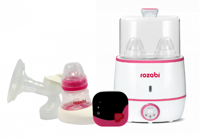 Combo máy hút sữa điện đôi Rozabi Deluxe + máy hâm sữa tiệt trùng Rozabi Flash (Tặng quà) Combo máy hút sữa điện đôi Rozabi Deluxe + máy hâm sữa tiệt trùng Rozabi Flash (Tặng quà)