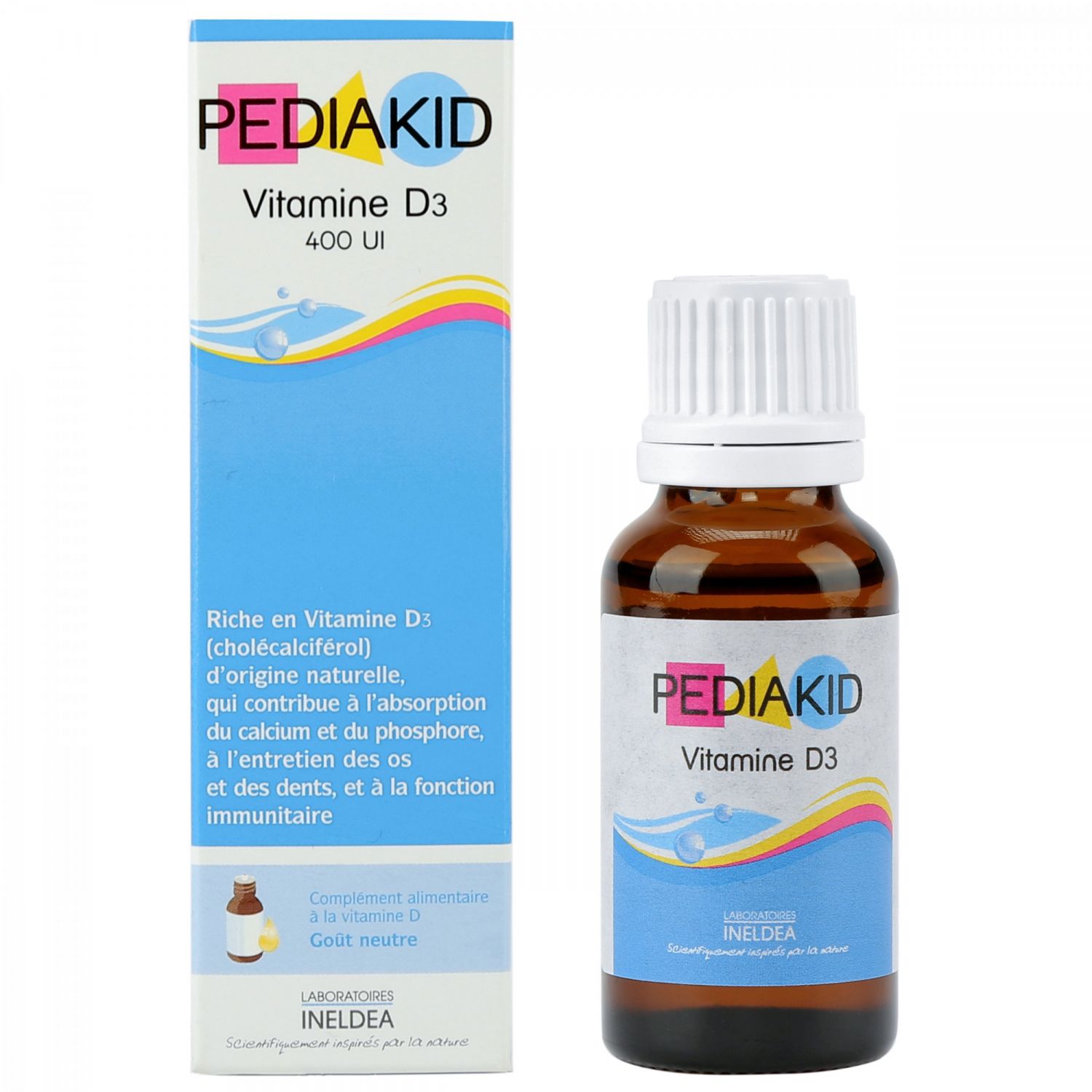 Vitamin Pediakid D3 20ml Chống Còi Xương Từ 0 Tháng Tuổi